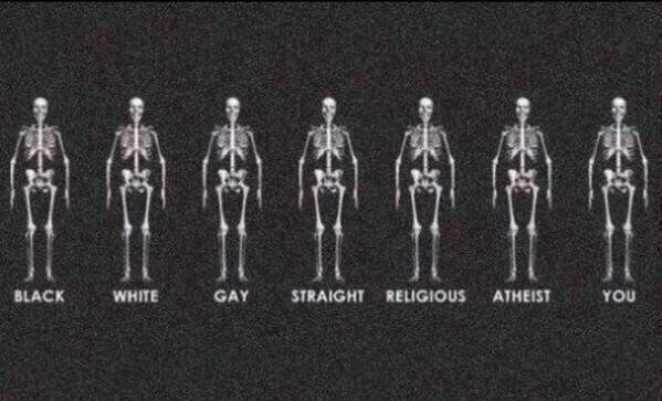 ما با هم برابریم به نژاد پرستی نه بگوییم